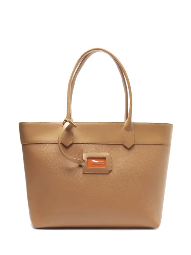 Mala Shopper em Pele Camel