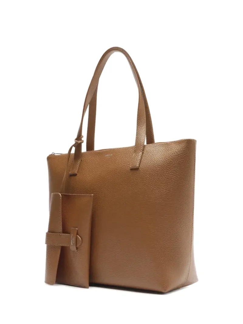 Alternative view of Mala Shopper em Pele Castanha
