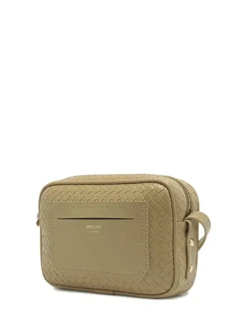 Alternative view of Mala Mini em Pele Beige Texturizada