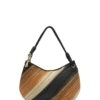 Black Multicolor Leather Bag