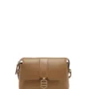 Brown Leather Bag with Shoulder Strap