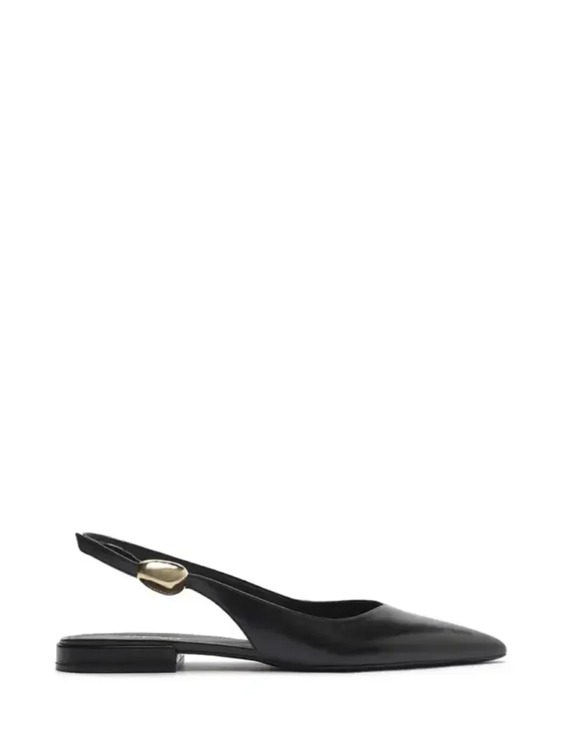 Mule Preto em Pele