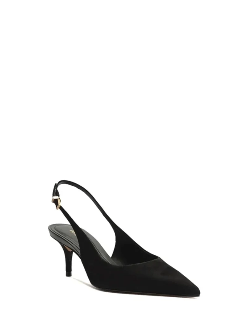 Alternative view of Scarpin em Camurça Preta